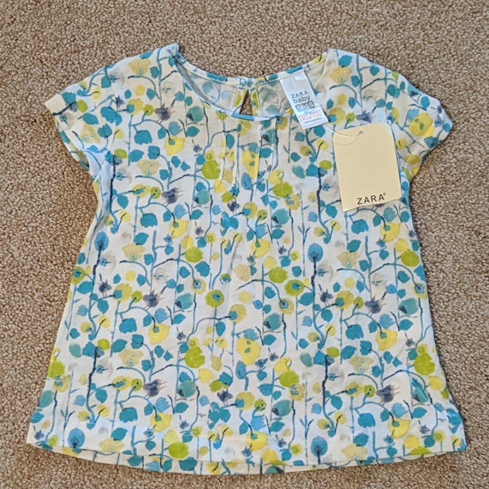 Zara Baby floral t-shirt 👕